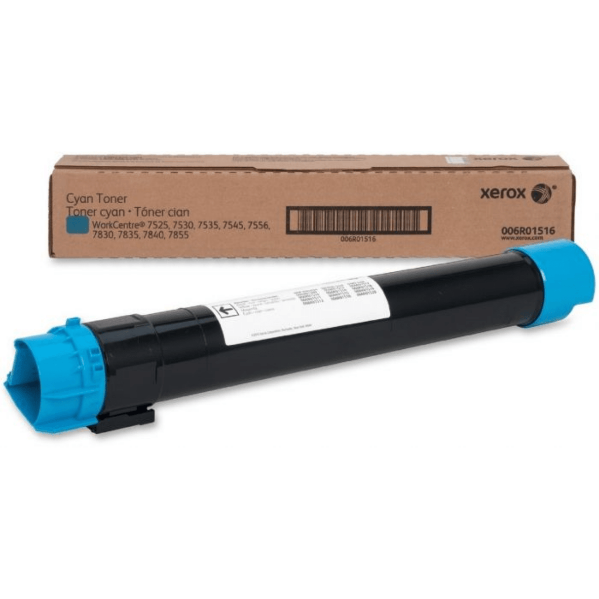 006R01516 - Toner Ciano - Xerox® WorkCentre™ 7830/7835/7845/7855 e 7525/7530/7535/7545/7556