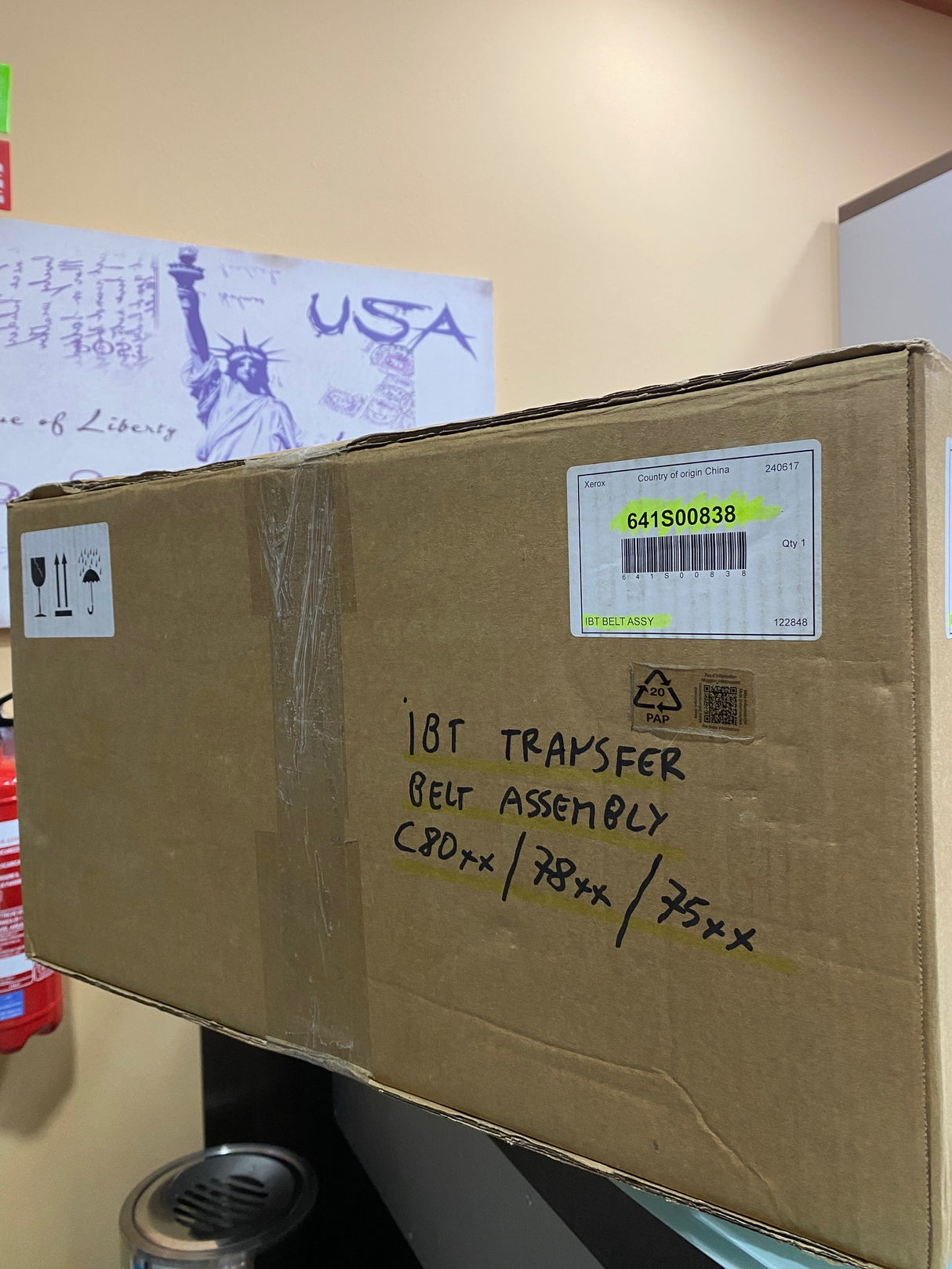 641S00838 - Cinghia di Trasferimento IBT - Xerox® AltaLink™ C8030/C8035/C8045/C8055/C8070 e 7830/7835/7845/7855