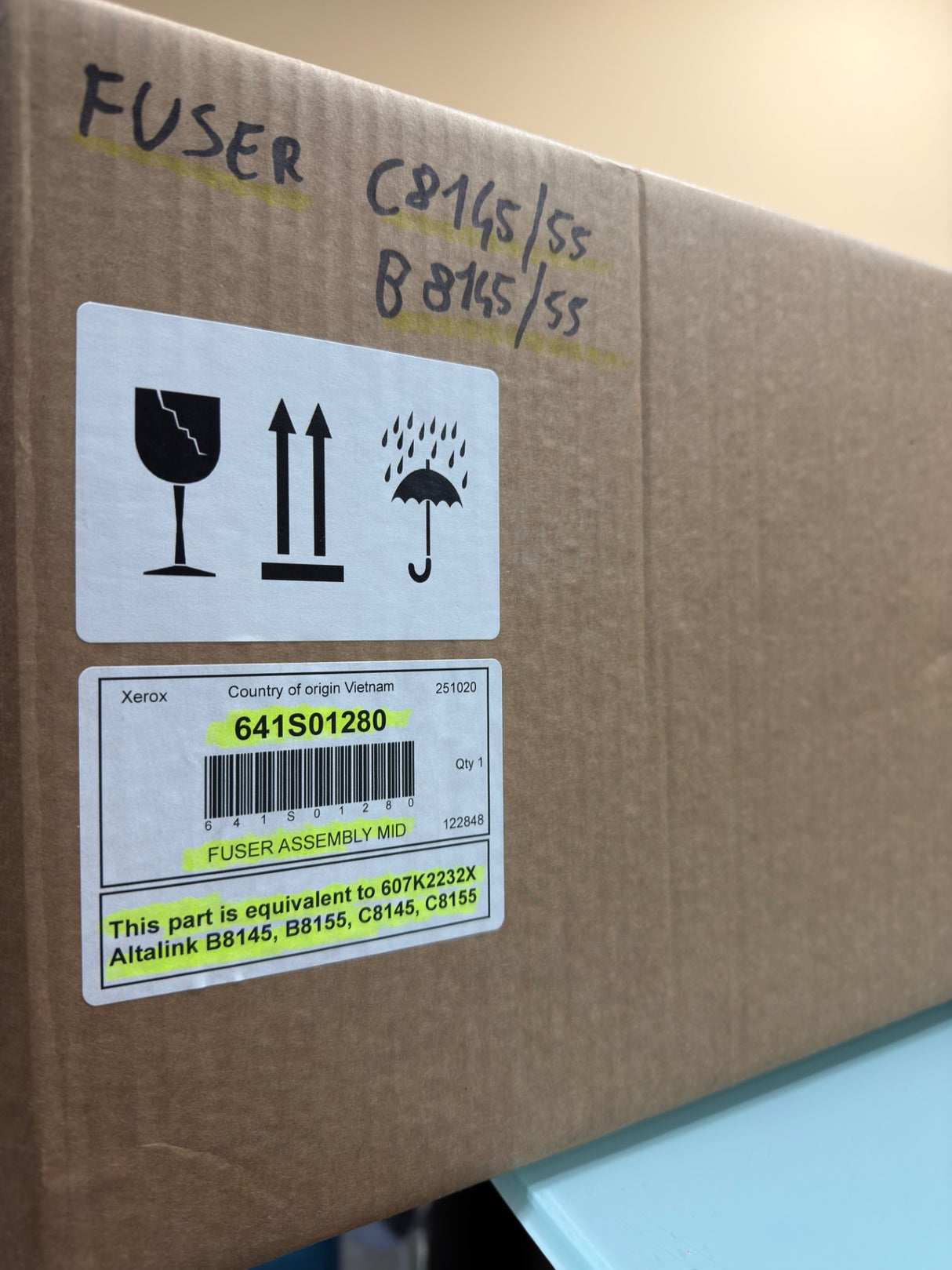 641S01280 - Fusore - Xerox® AltaLink™ C8145/C8155