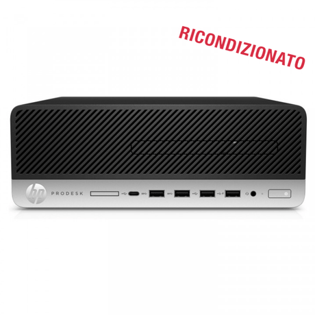 PC Desktop HP ProDesk 600 G3 SFF - Intel Core i3-7100 - RAM 8GB - SSD 240GB -  